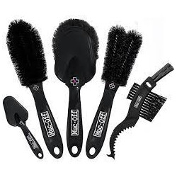 SPAZZOLE Muc-Off 5x Premium Brush Set