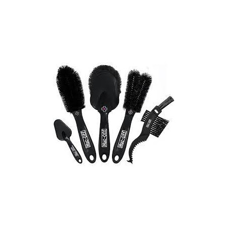 SPAZZOLE Muc-Off 5x Premium Brush Set