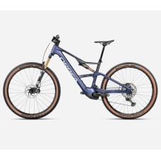 E-bike Carbon Orbea Rise Sl M20 2025 Tanzanite Carbon - Carbon Raw