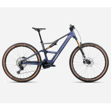 E-bike Carbon Orbea Rise Sl M20 2025 Tanzanite Carbon - Carbon Raw