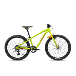 Bici bimbo 24 Mountain bike Orbea MX 24 Dirt Lime green Red