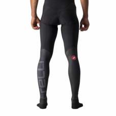 Pantalone Salopette Ciclismo Leggero Lungo Felpato Invernale Castelli LW 2 Bib Tight