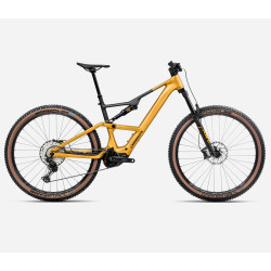 Ebike Leggera Alluminio All Mountain 140mm Orbea Rise SL H20 yellow blk gamma 2025