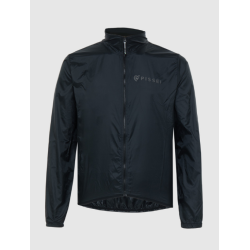 Giacca ciclismo Antivento 4season Tascabile Pissei Alito Black Fullzip