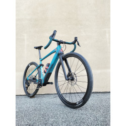 Bici Custom Ebike Personalizzata BMC URS LT Blue Petrol Two Taglia M TQ-HPR50